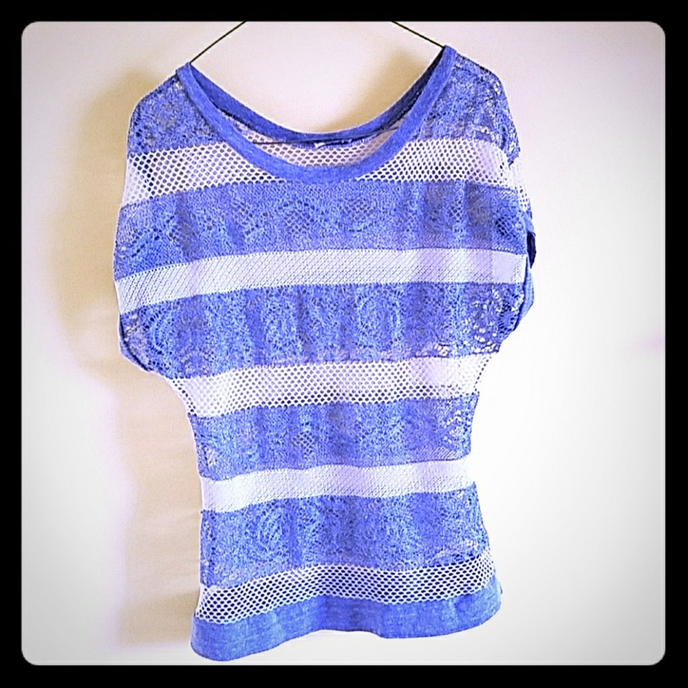 Lacy over shirt